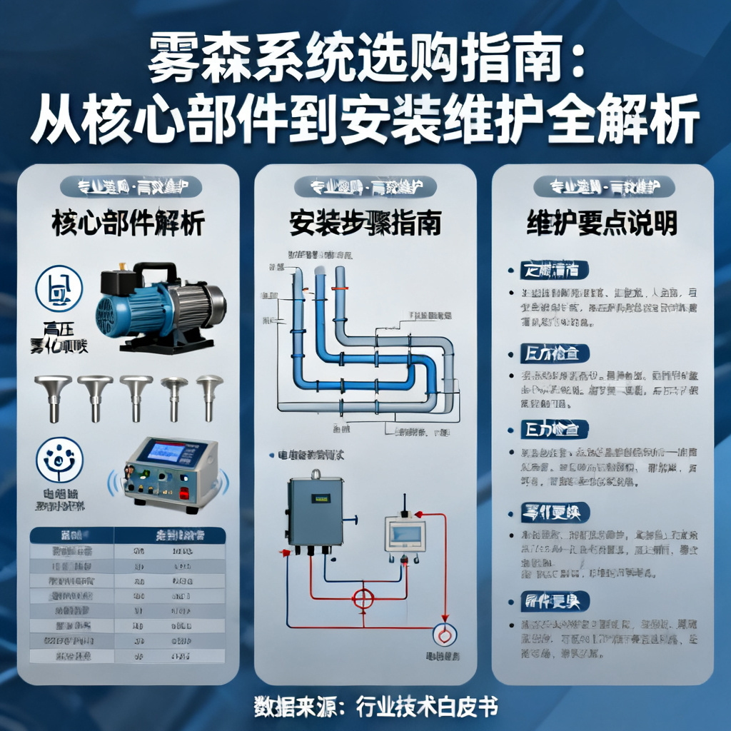 雾森系统选购指南：从核心部件到安装维护全解析