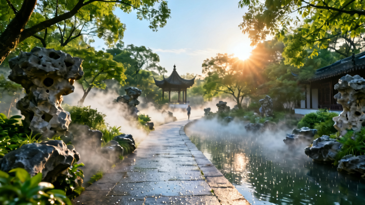景观造雾应用场景全解析：从园林到商业的视觉革新